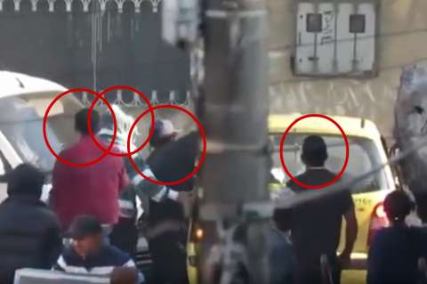 En manada y con cuchillos: videos revelan cómo atracaban cerca de Corabastos