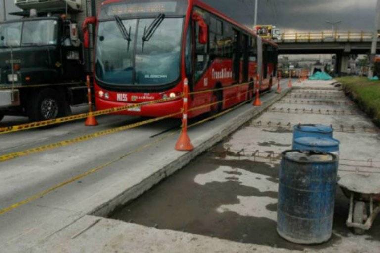 Reparación de losas de TransMilenio podría costar más que construir la troncal de la Av. Boyacá