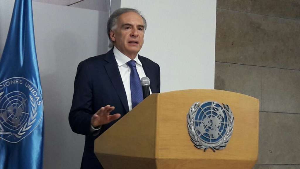 Jean Arnault, jefe de la Misión de la ONU en Colombia. / Germán Gómez / El Espectador