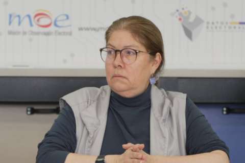 “Tenemos que hacer unos ajustes institucionales clarísimos”: Alejandra Barrios de la MOE