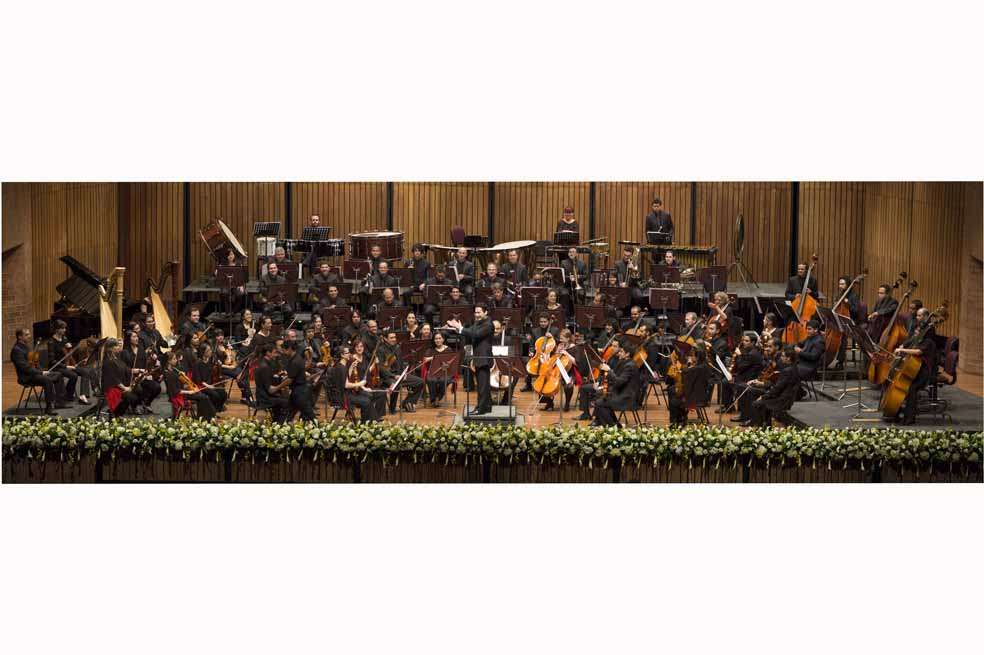 ‘Música mirando al cielo’, de la Orquesta Sinfónica Nacional de Colombia, es una experiencia que supera el espectro del sonido. / Archivo particular