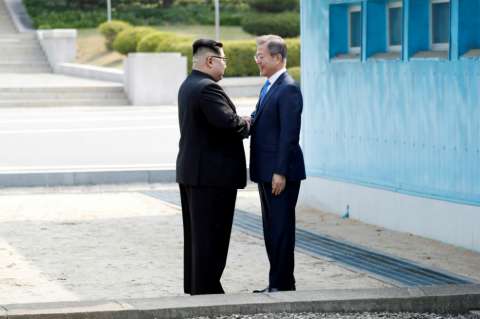 Líderes del mundo reaccionan ante el encuentro entre Coreas
