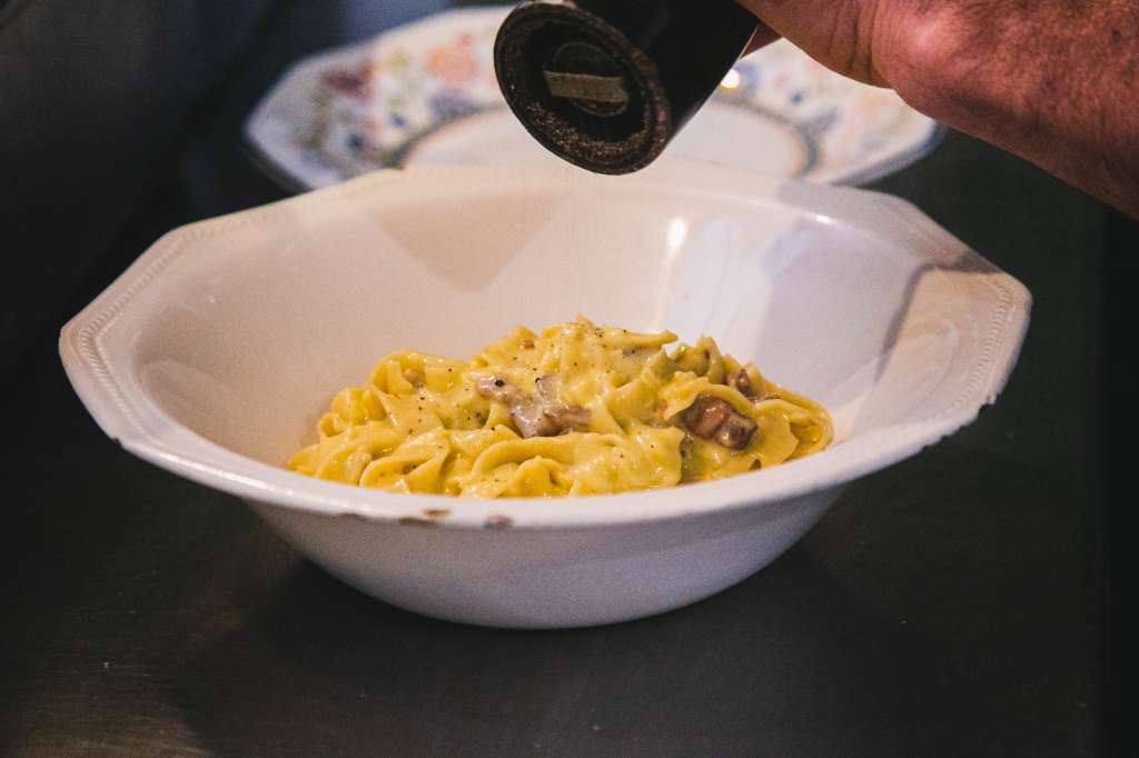 Pasta carbonara