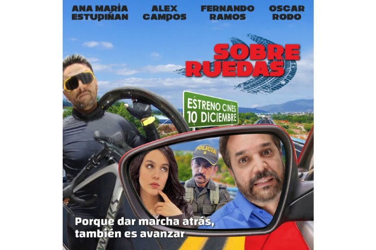 “Sobre Ruedas” la película del debut de Alex Campos como actor