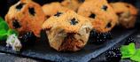 Receta: así se preparan unos esponjosos y suavecitos muffins de mora