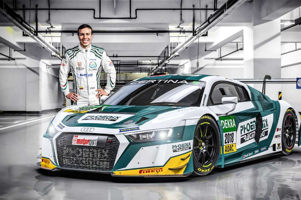 El caleño competirá en los campeonatos GT Masters y VLN en Europa. / Cortesía Prensa Óscar Tunjo
