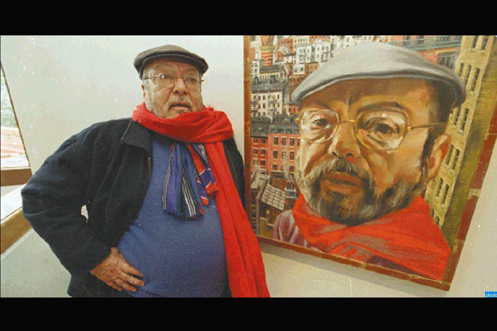 Enrique Grau ante su propia imagen. Un artista en mayúsculas.   / Archivo -  El Espectador.