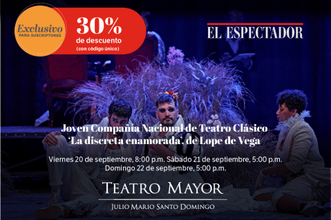 La Joven Compañía Nacional de Teatro Clásico trae ‘La discreta enamorada’ a Bogotá
