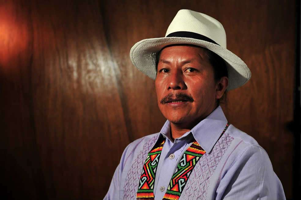 Feliciano Valencia ganó el Premio Nacional de la Paz en 2000. / David Campuzano