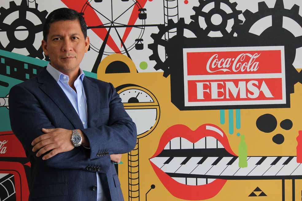 Fabricio Ponce, presidente de Coca-Cola Femsa. / Cortesía