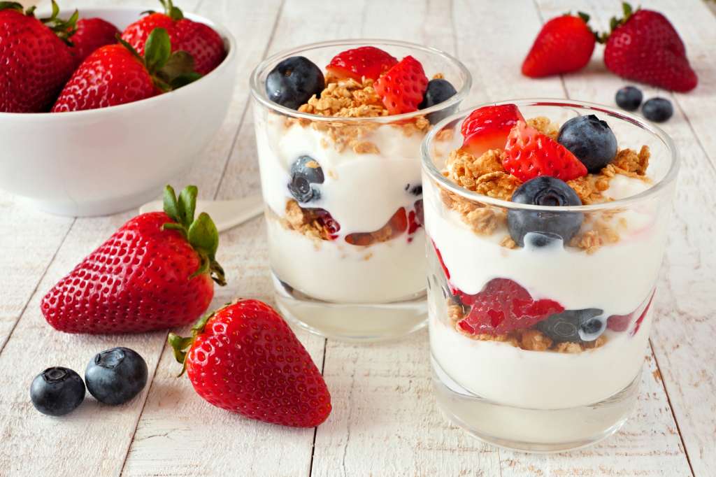 Parfait de frutas