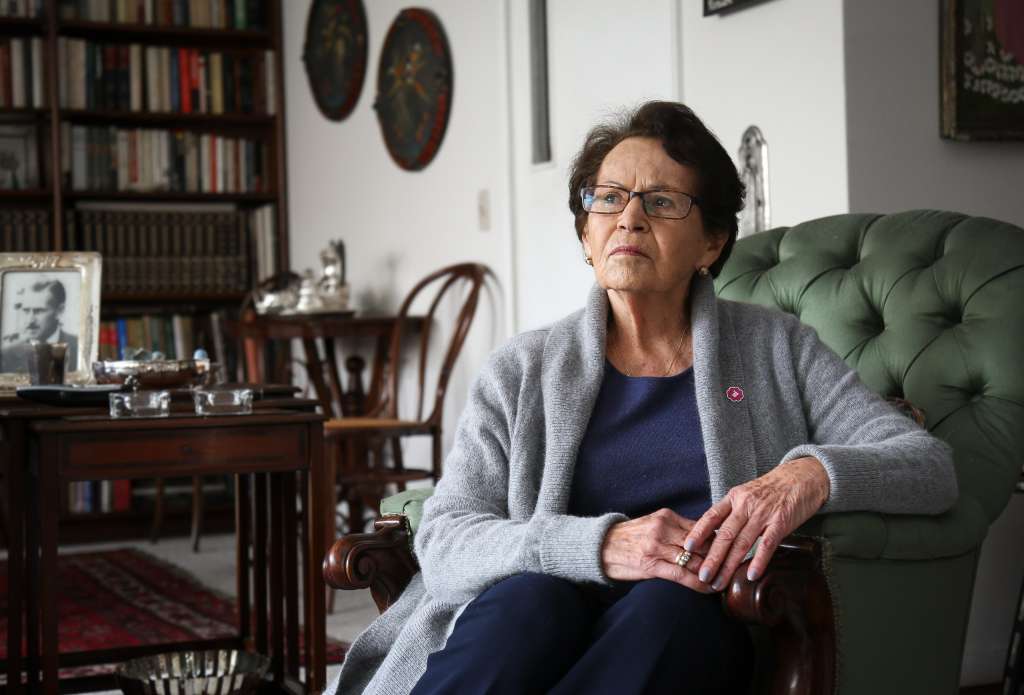 Lucy Nieto de Samper cumplió 102 años el 21 de agosto de 2025.