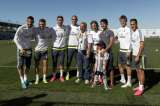 Zaid, el niño refugiado, conoció a su ídolo Cristiano Ronaldo
