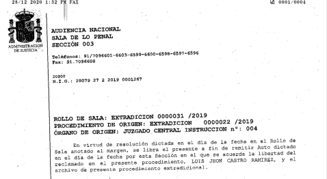 Alias “Zarco”, antiguo reclutador de falsos positivos, será extraditado a Colombia