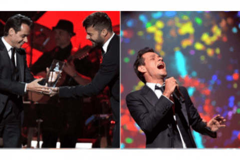 "Me siento más vivo que nunca": Marc Anthony elegido Persona del Año en los Grammy Latino 2016
