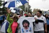 Maradona fue presentado como nuevo DT de Gimnasia y Esgrima de La Plata