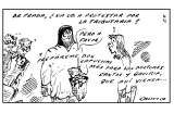 Protesta a la inversa