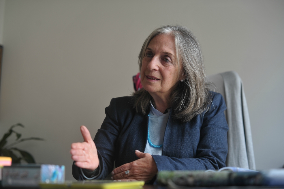 María Elvira Molano, directora del Grupo de Desminado Danés (DDG) en Colombia. / Gustavo Torrijos - El Espectador. 