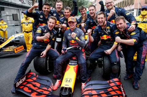 Max Verstappen ganó el GP de Mónaco de Fórmula Uno