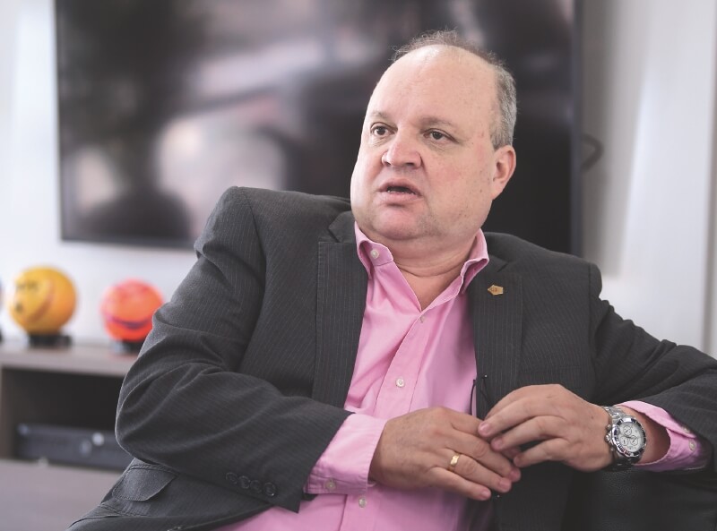 Jorge Enrique Vélez llegó en 2018 a la presidencia de la Dimayor.
