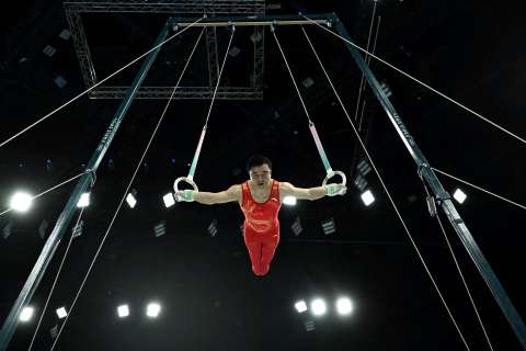 El gimnasta Liu Yang repitió su oro en anillas en los Juegos Olímpicos