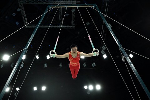 El gimnasta Liu Yang repitió su oro en anillas en los Juegos Olímpicos