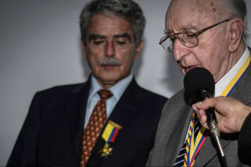 En la ceremonia se le otorgó la “Orden de la Academia Nacional de Medicina” a esa institución de educación superior. / Agencia de Noticias de la Universidad Nacional de Colombia.