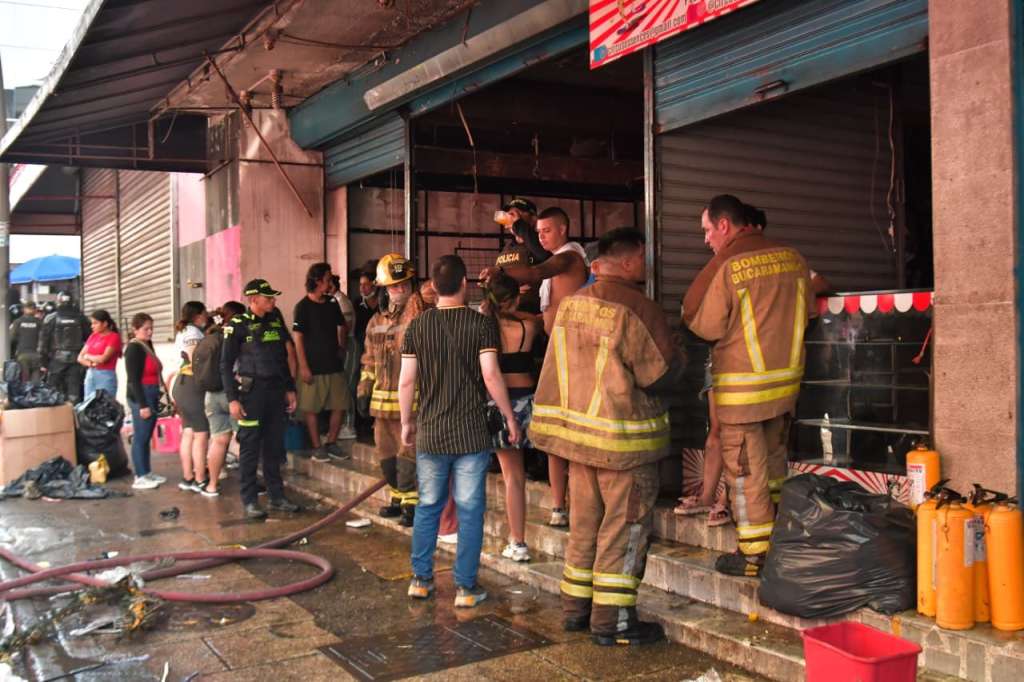 Incendio en Bucaramanga