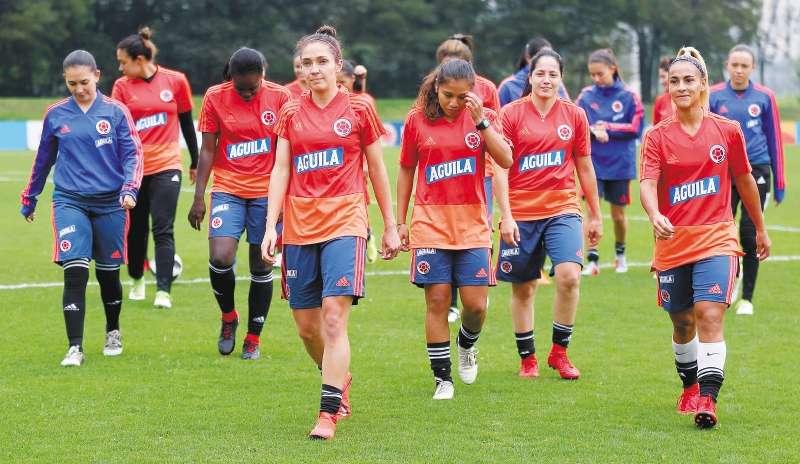 La selección de Colombia Femenina se prepara para ser anfitriona de la Copa América, que empezará el 8 de julio. / EFE