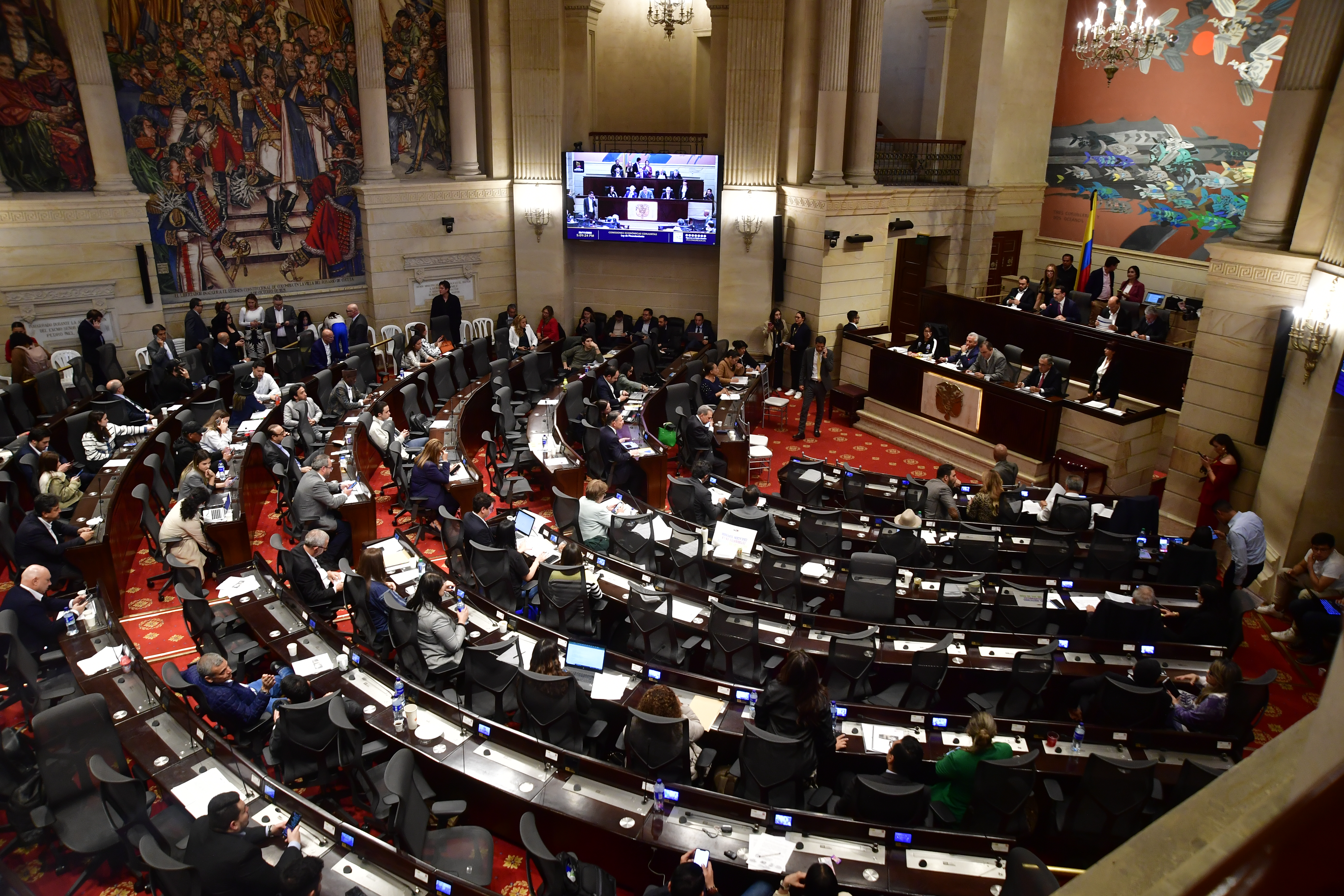 Detalles del debate de la reforma tributaria o ley de financiamiento hundida en el congreso