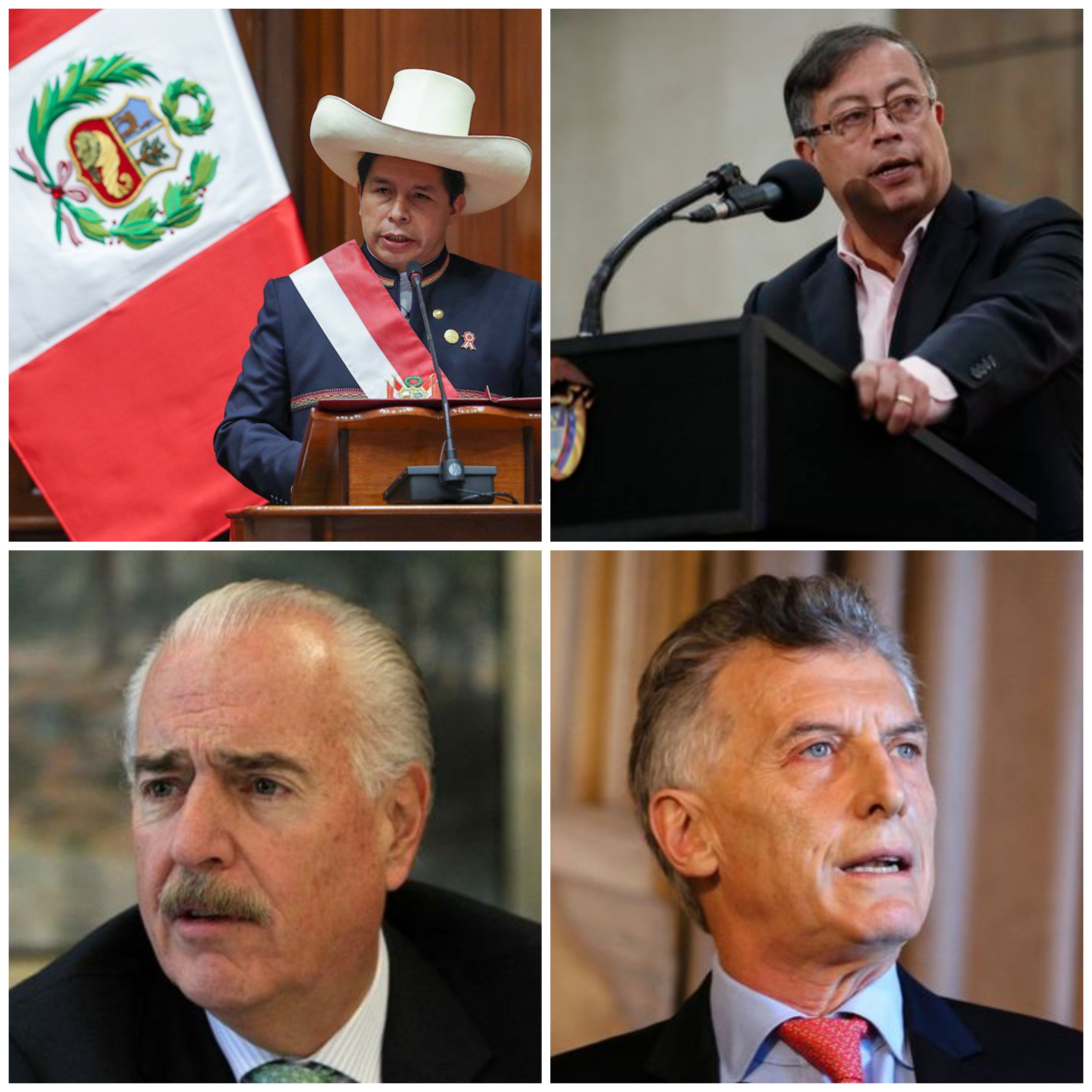Según los expresidentes de Colombia y Argentina, lo que ocurrió en Perú fue un intento de dictadura.