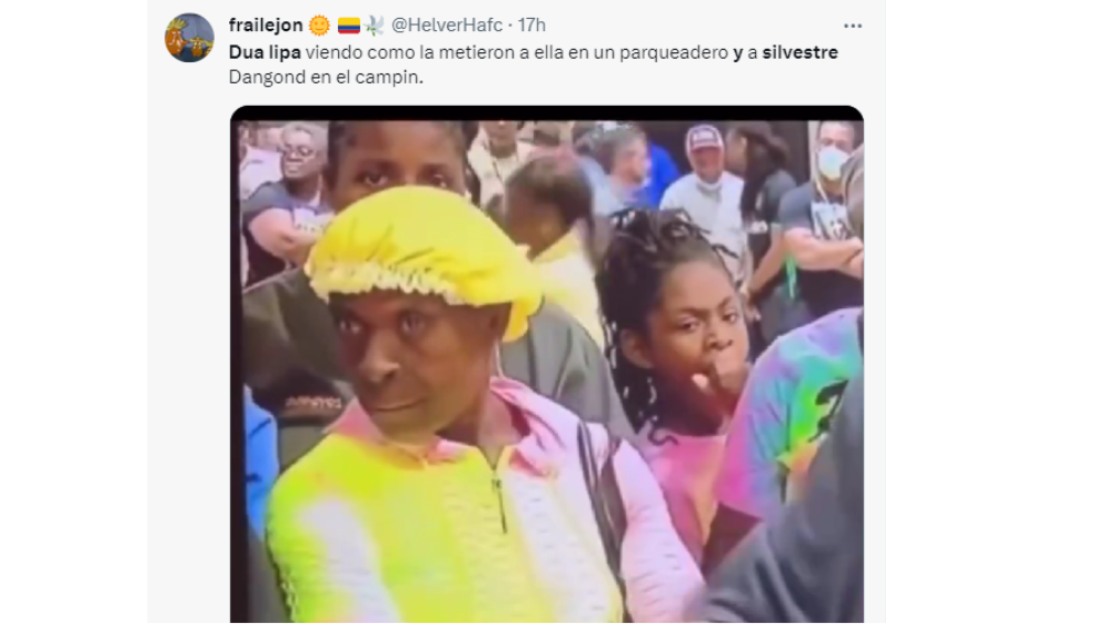 Silvestre Dangond en El Campín: ola de memes lo comparan con Dua Lipa