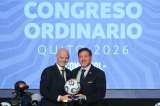 Alejandro Domínguez, presidente de Conmebol, asegura que próximo Mundial tendrá 64 equipos