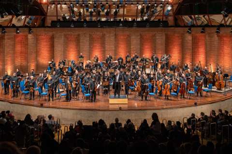En imágenes: así comenzó la gira internacional de la Orquesta Sinfónica Nacional