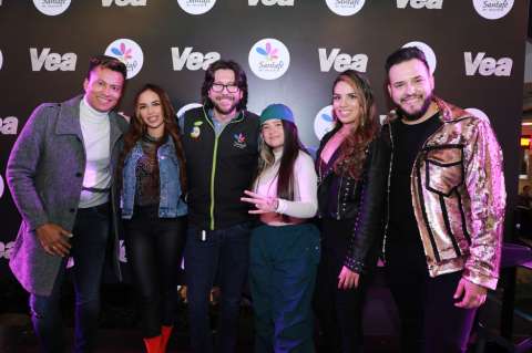 Exparticipantes de ‘La Descarga’ vivieron una tarde increíble en Santafé