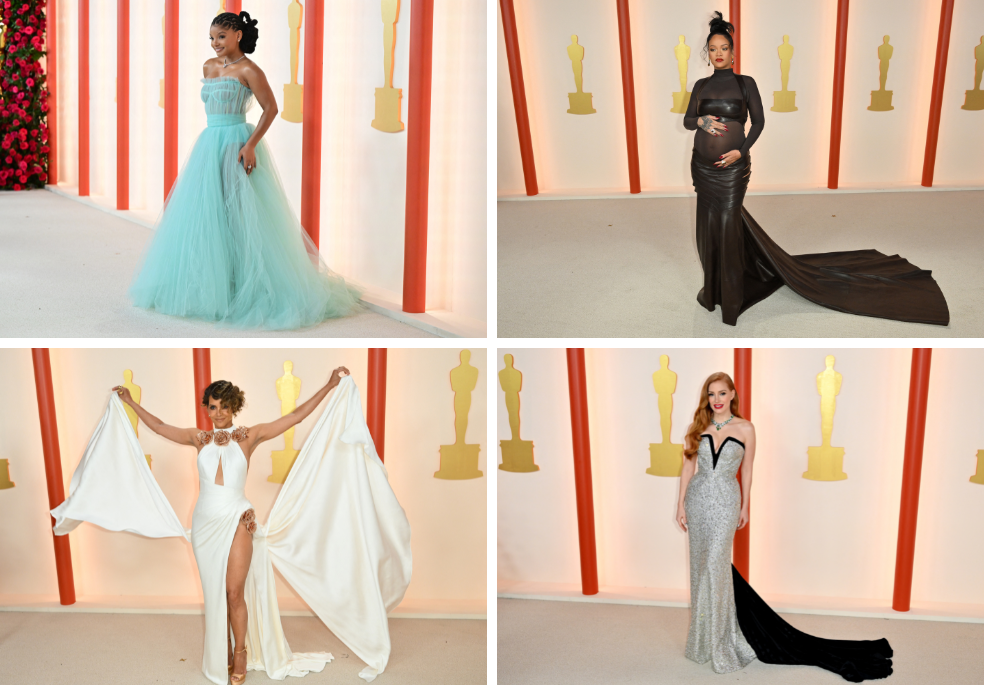 La elegancia discreta, colas y glamour que dejó la alfombre roja de los Óscar