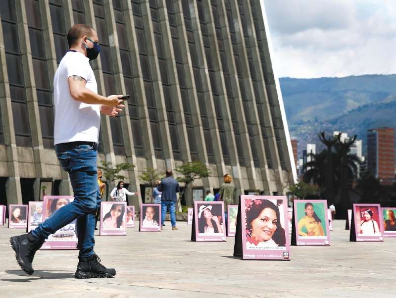 Según la red Feminista Antimilitarista, en los primeros 10 meses de 2020 hubo 508 feminicidios en el país.