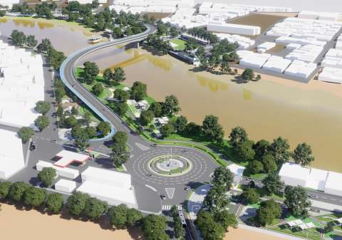 Arranca construcción del tercer puente sobre el río Sinú en Montería