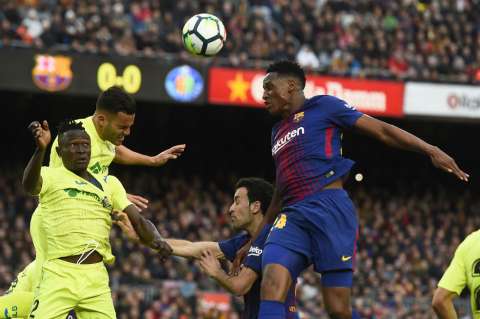 Puyol: "Hay que tener paciencia con Yerry Mina, porque cualidades tiene"