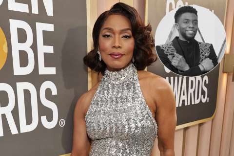 El emotivo homenaje de Angela Bassett a Chadwick Boseman en los Globos de Oro 2023