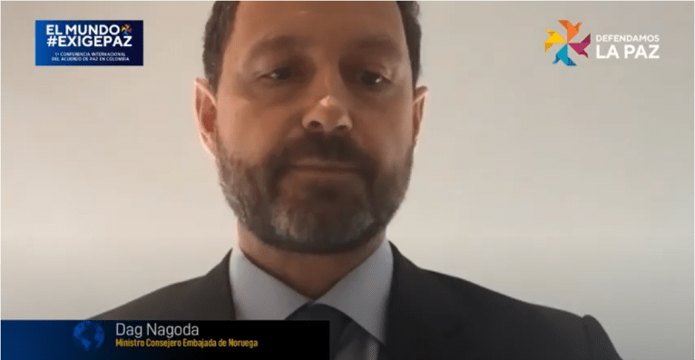 Es insoportable el asesinato de líderes sociales y de firmantes del Acuerdo de Paz: Noruega