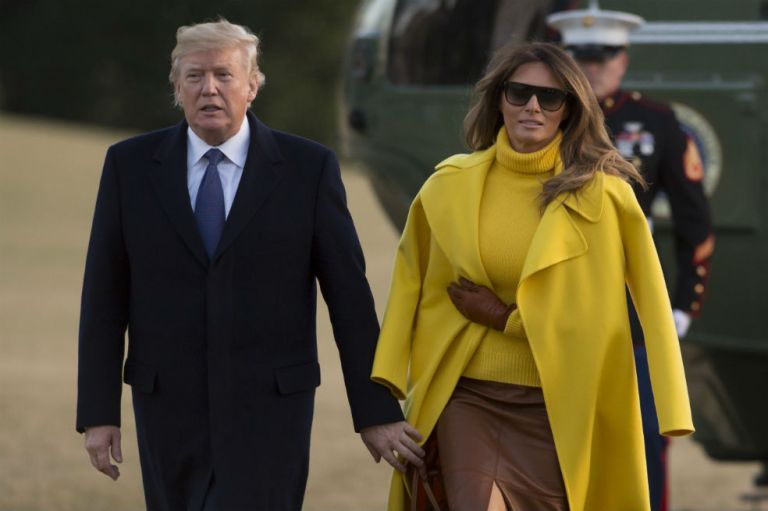 El delicado estado de la unión matrimonial de Trump