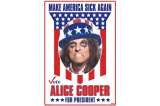 Alice Cooper lanza curiosa campaña para ser presidente de Estados Unidos