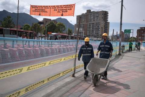Los desvíos que continúan en la calle 72 pese a entrega del intercambiador