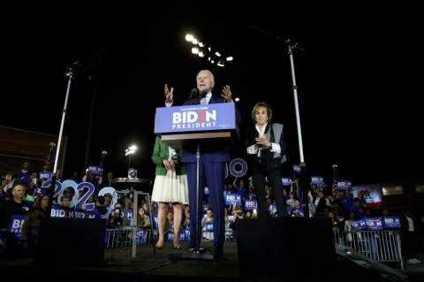 Wall Street sube con fuerza por los buenos resultados de Biden en las primarias