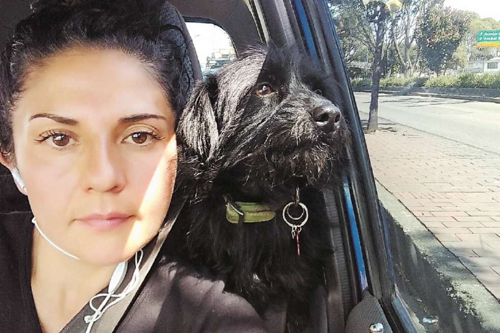 Sol lleva 17 años rescatando animales abandonados. / Archivo Particular