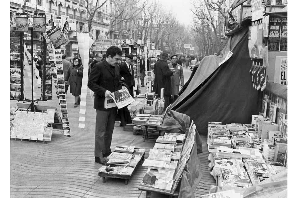 Gabriel García Márquez en 1970 en Barcelona. / EFE