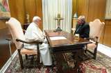 Iván Name tuvo un encuentro privado con el papa Francisco