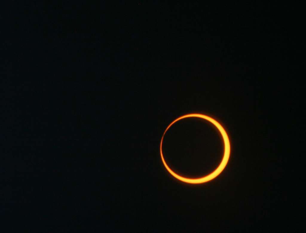 La Luna tapará aproximadamente un 95 % del sol entre la 1:25 p.m., y la 1:55 p.m., de este sábado, 14 de octubre.
