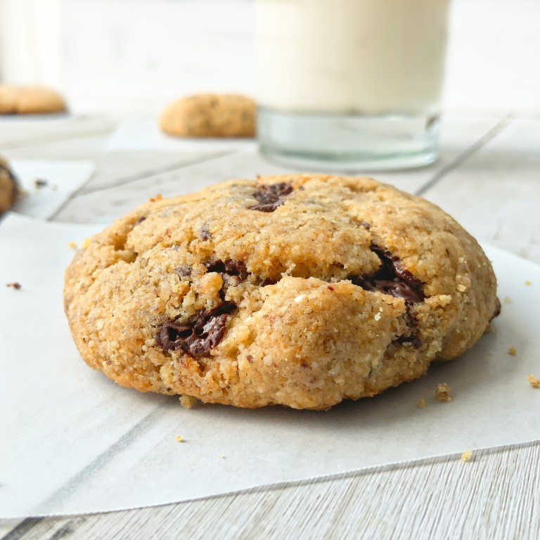 Receta: galletas con chispas de chocolate y sin azúcar ni harina refinada
